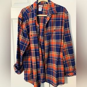 Gap Flannel Shirt Untucked Fit